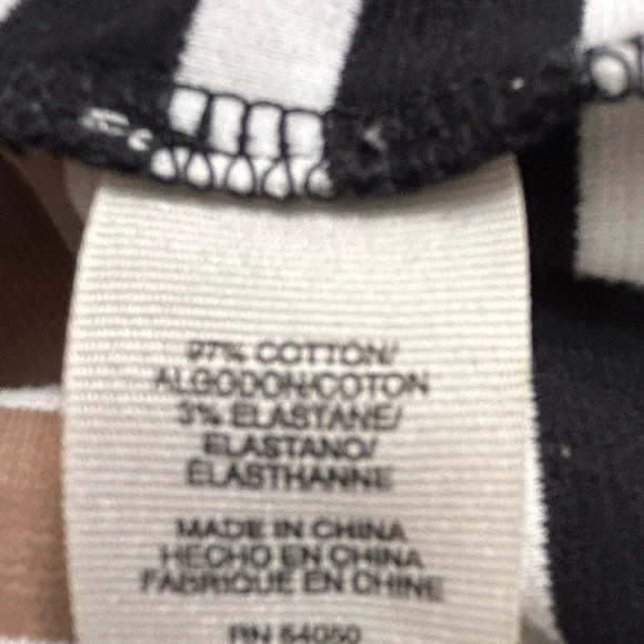 Rachel Roy like new striped short sleeve dress size S - Picture 4 of 5